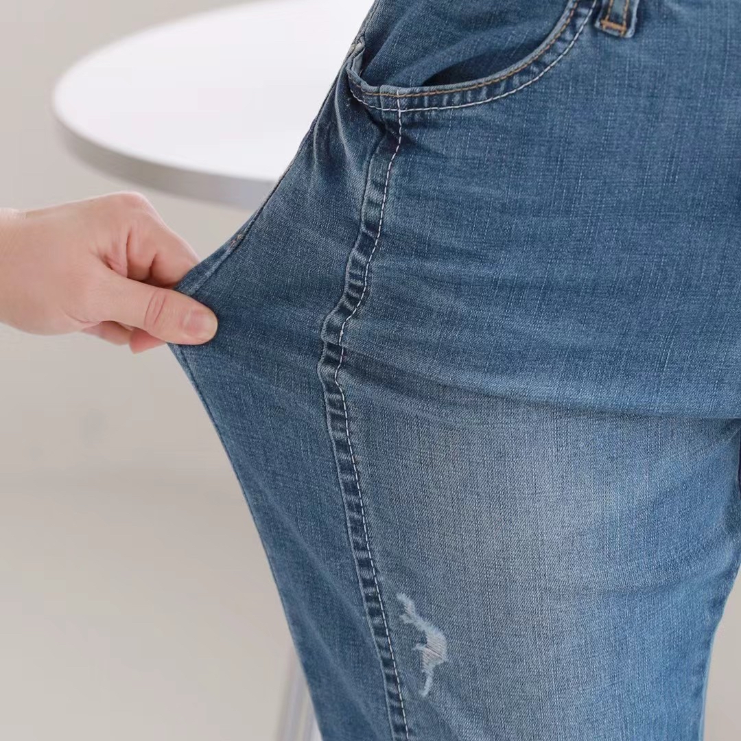 V 牌側骨彈性Cool Jeans 