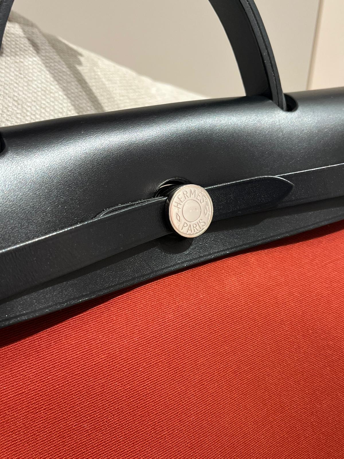 Hermes herbag 31,Stamp X 100%Authentic ,95%new ✅pouch✅dust bag 