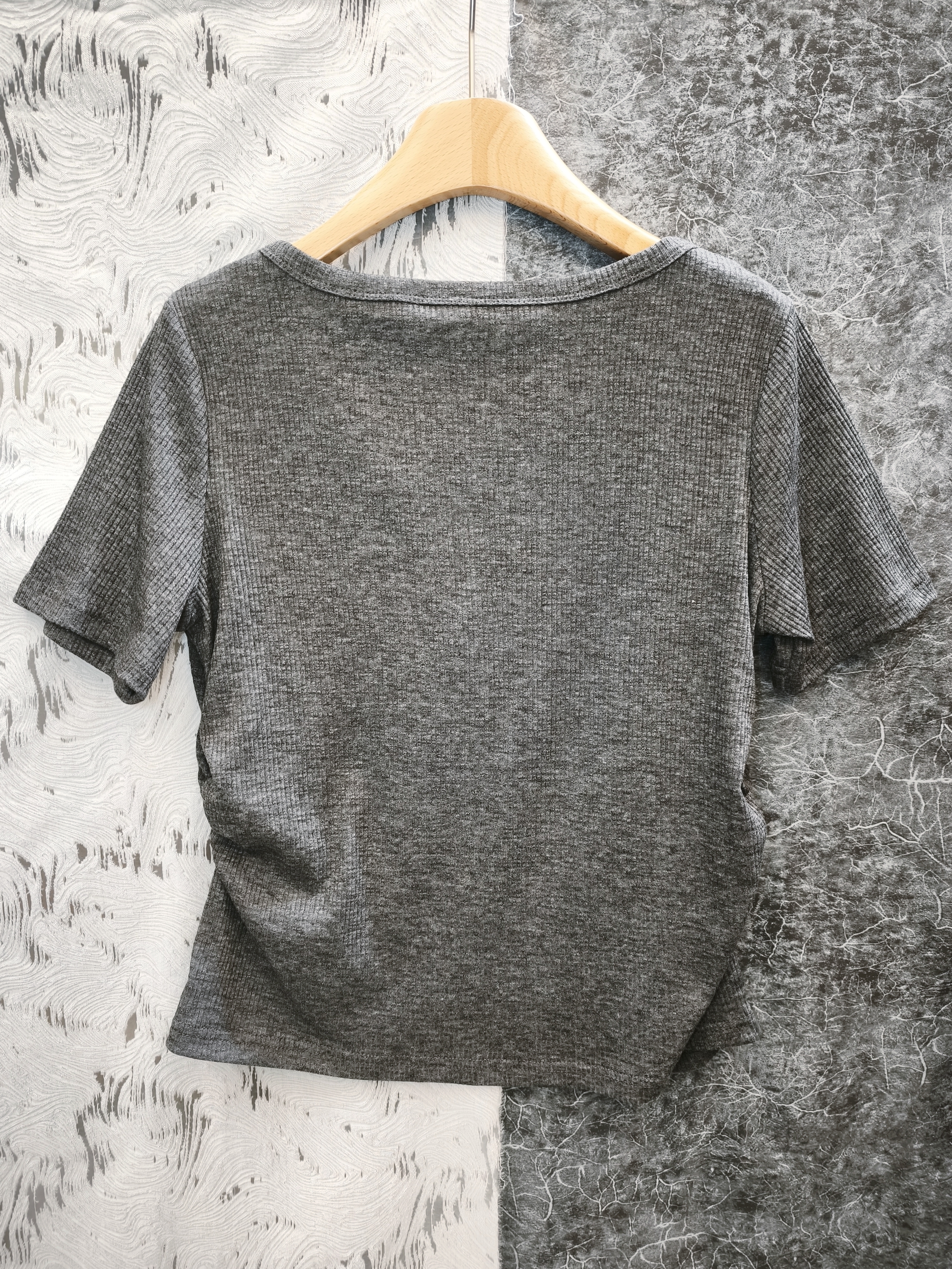 假兩件羅紋上衣