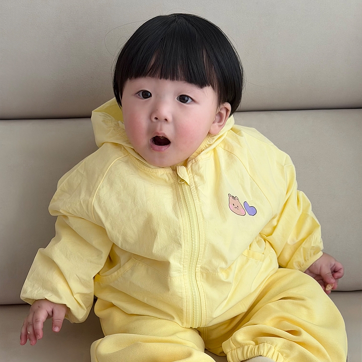 26S/S🌸DTD軟萌愛心氣球系列-輕薄防風外套