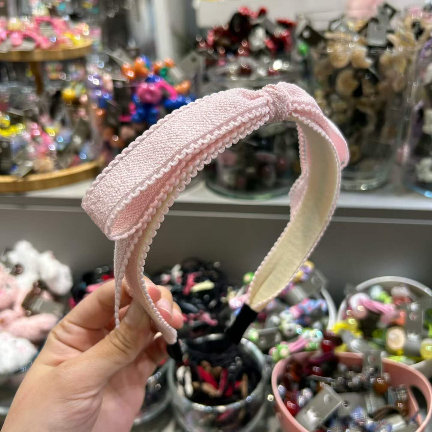 🎀 純色蝴蝶結兒童頭箍 🎀