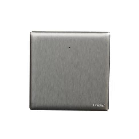 施耐德 Unica X 炫星銀 1位雙控 帶指示燈 開關掣