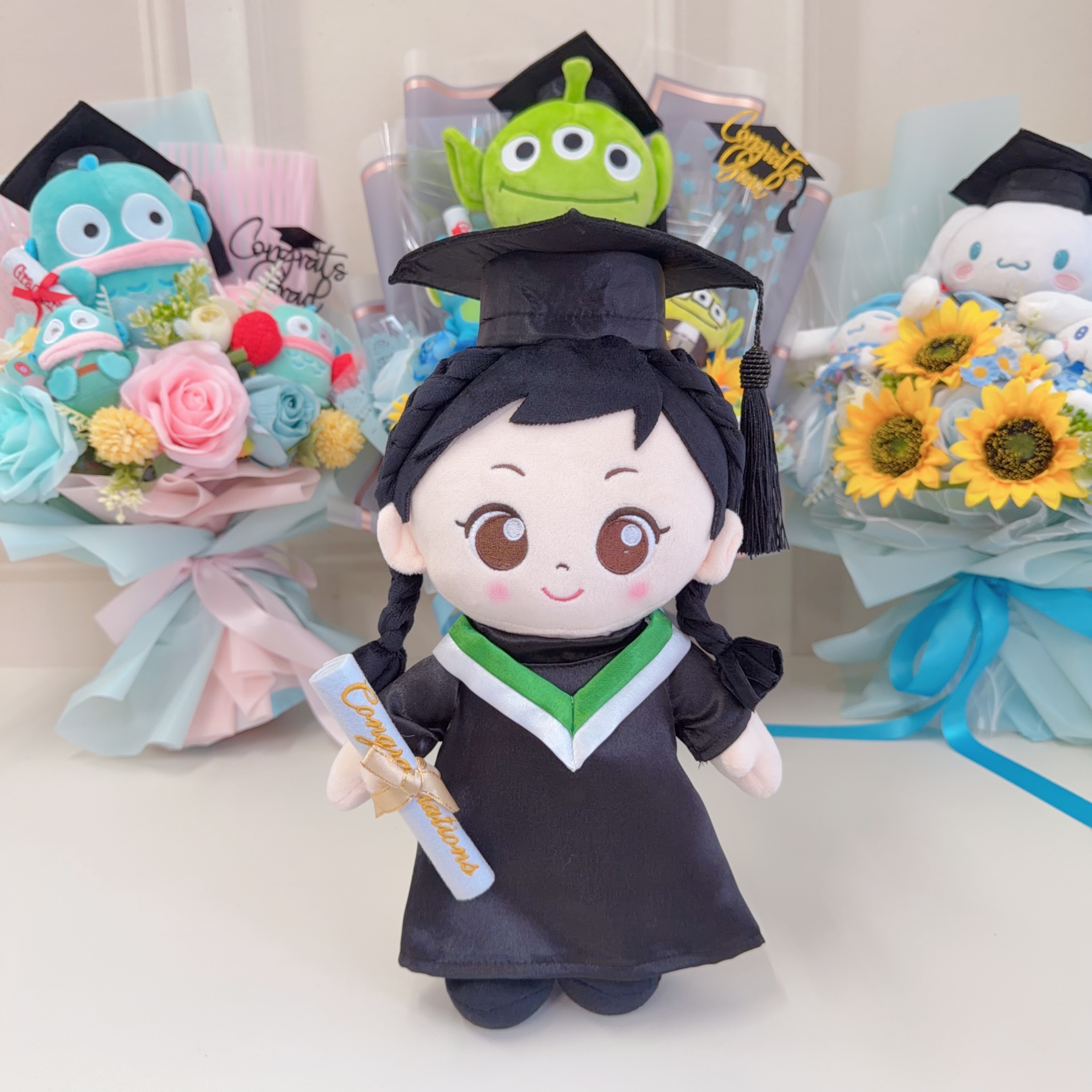 (現貨)乖女畢業公仔