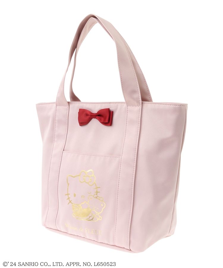 🎀【預訂】 Maison de FLEUR × Kitty & Tiny Chum Tote Bag