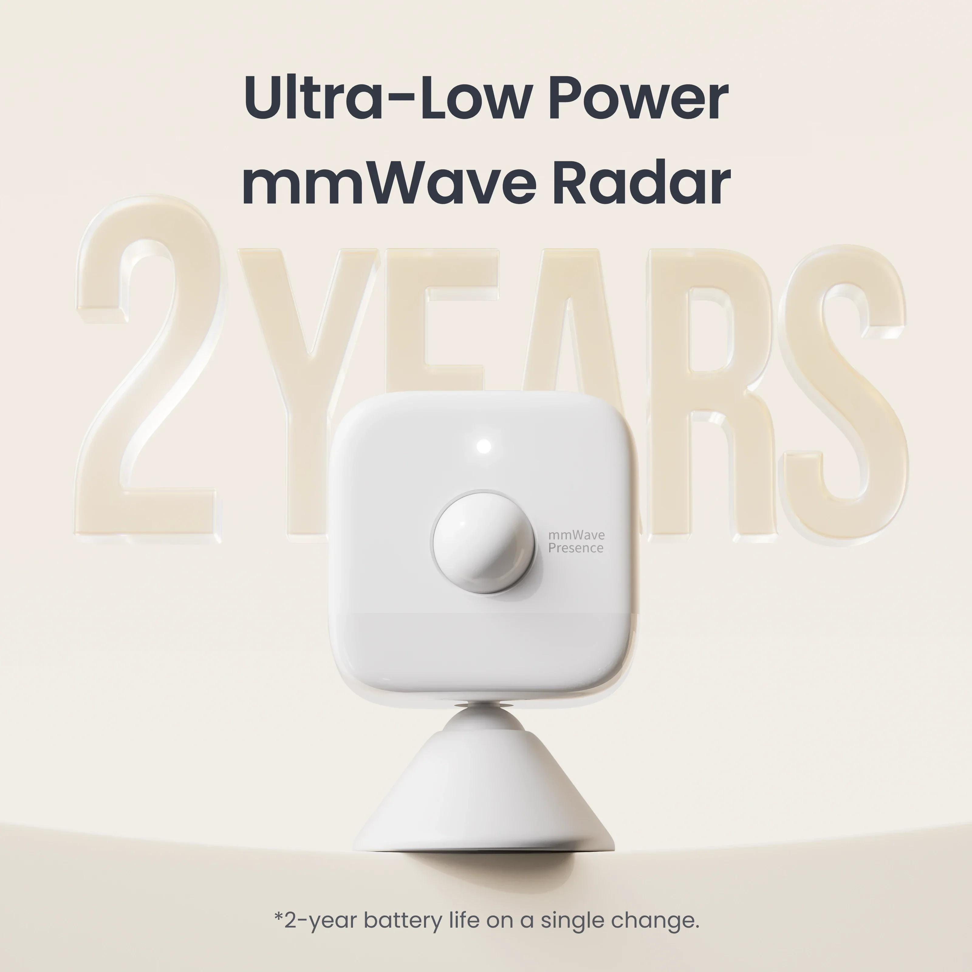 香港行貨 一年保養SwitchBot Presence Sensor 存在感測器 – 60GHz mmWave 雷達 + PIR + 光感 精準偵測靜止人體 AI防干擾 電池續航最長2年 IP55防水 支援Apple