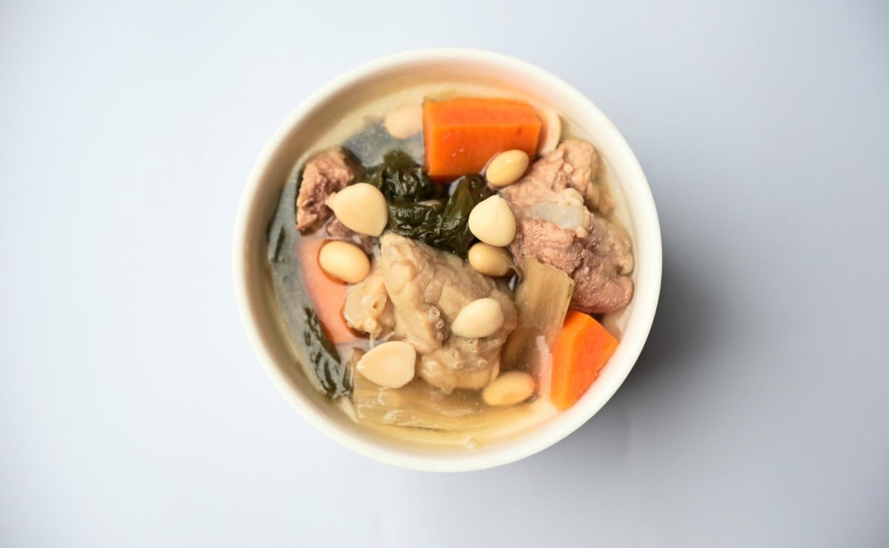 足料燉湯菜乾豬肺湯（300g）