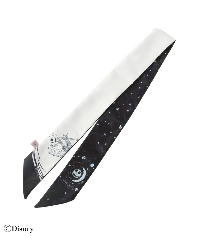 🌸 【預訂】Jack and Sally scarf - Maison de FLEUR x The Nightmare Before Christmas