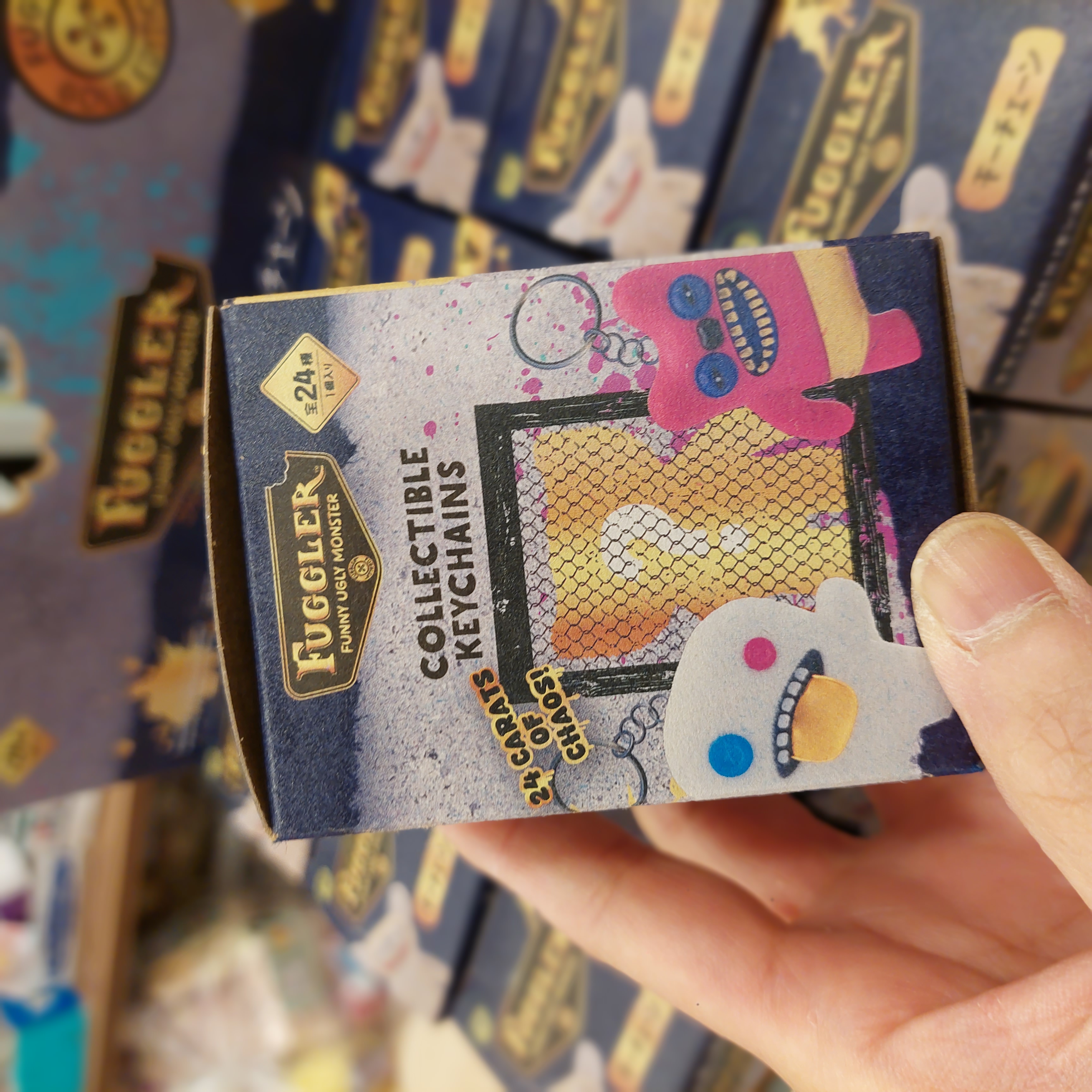 日版 Fuggler 盲盒 牙寶 牙怪 Gold Edition 黃金版 Key Chain 匙扣 隨機抽