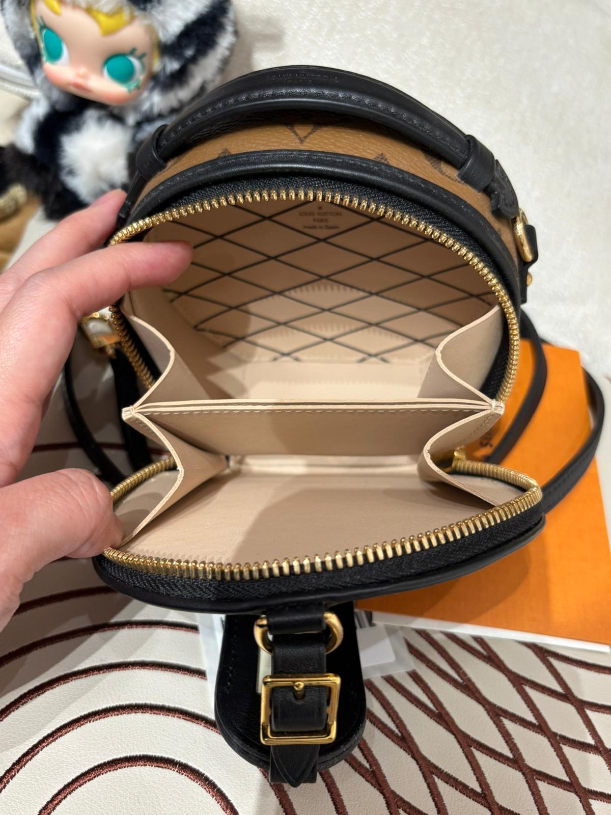 LV M83614 Mini Boite Chapeau 100%Authentic, 99%New ✅收據✅Dust bag✅Box