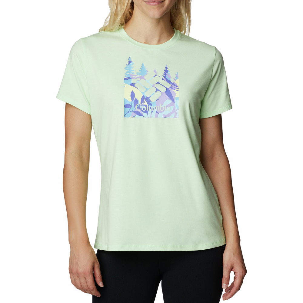 Columbia Women's Sun Trek Wicking Sun Protection SS Tee 1931752