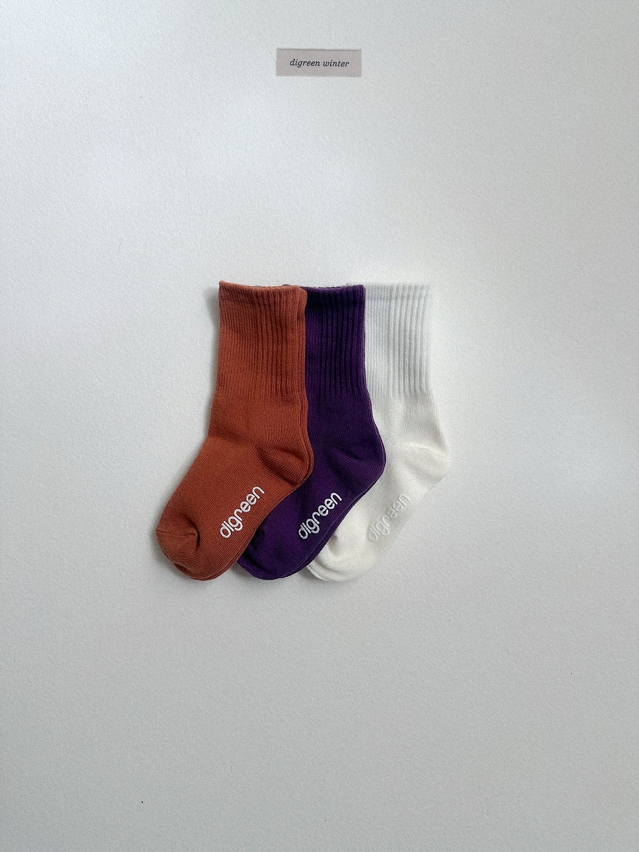 Digreen | Dual Rib Socks set
