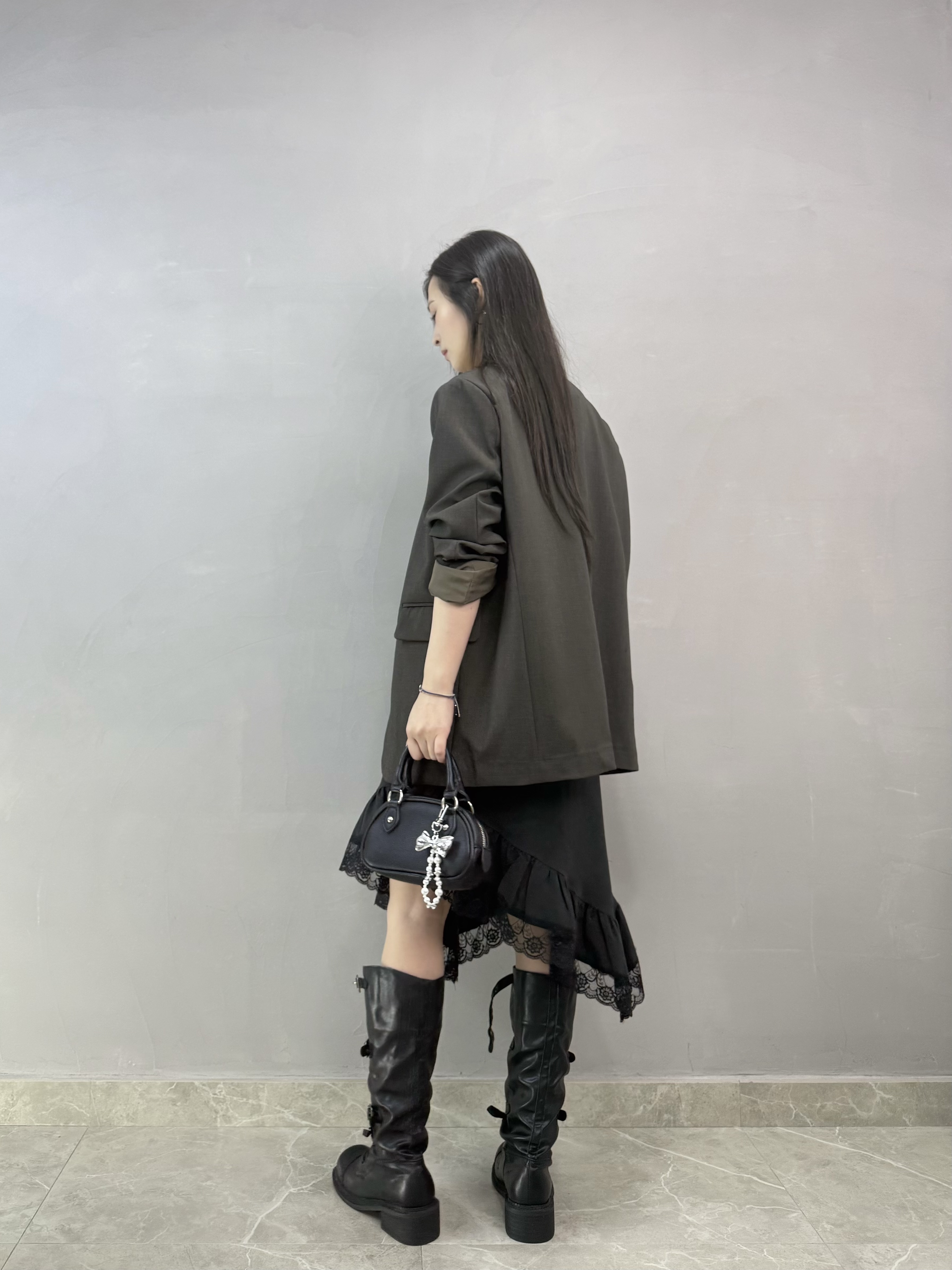 I20 吊帶斜cut lace Ops