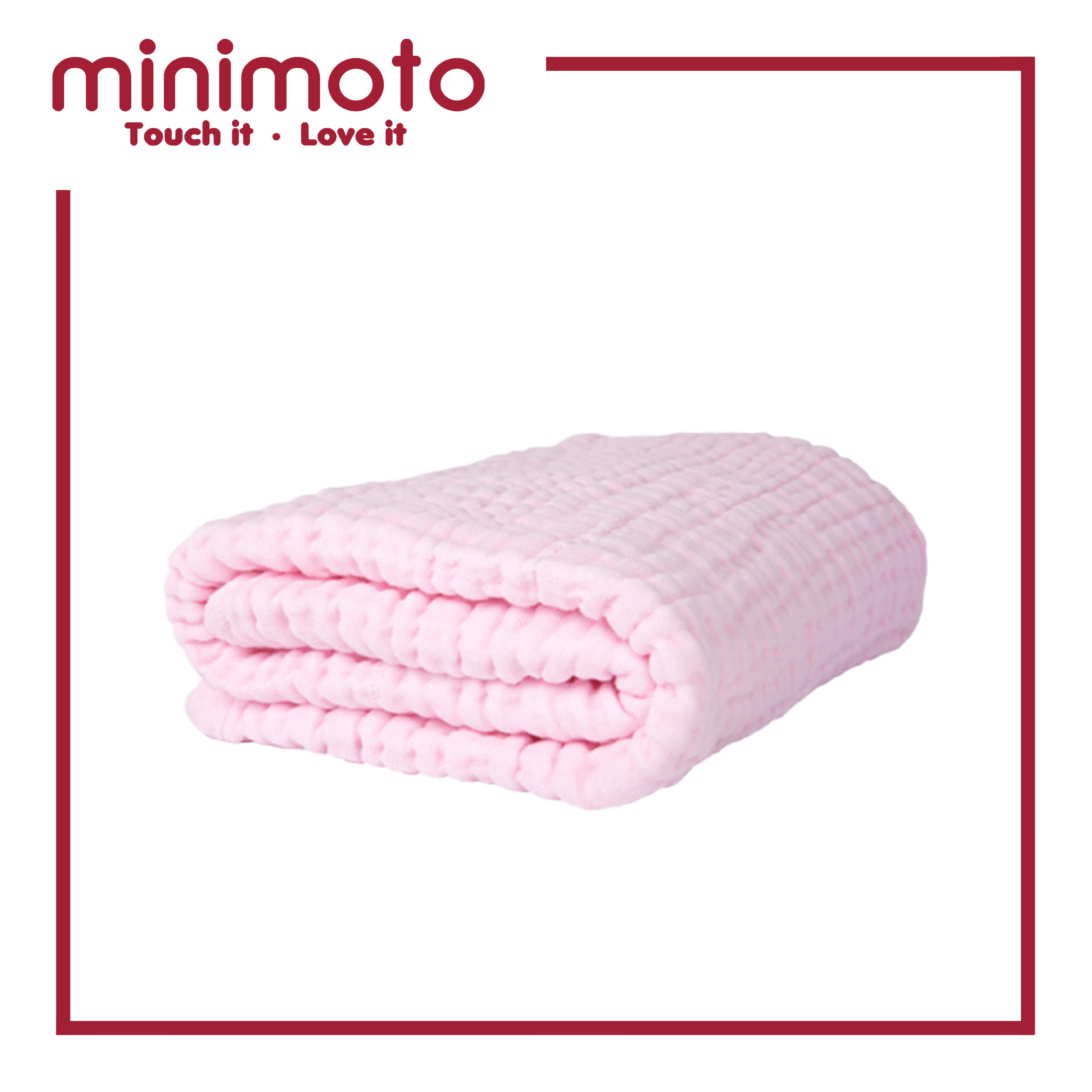 六層多功能泡泡紗布巾 (3色可選)  Bubble Functional Muslin - 6 layers (3 Color)	