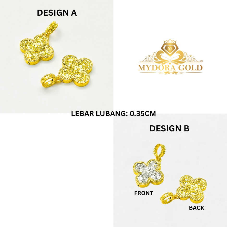 MYDORA Charm Sisik Clover (5G) l EMAS 916/22K
