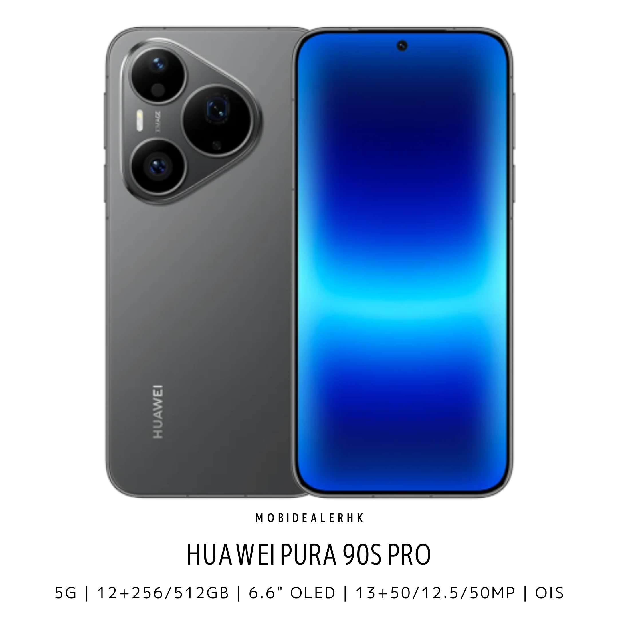 Huawei Pura 90s Pro | 華為 Pura 90s Pro | 5G | 智能手機 | 12+256/512Gb | 6.6" OLED | 13+50/12.5/50MP | OIS