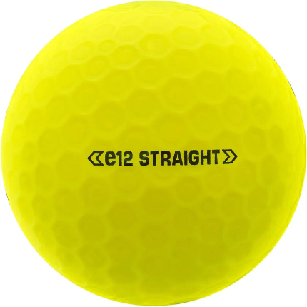 BRIDGESTONE e12 STRAIGHT 3層球 黃色