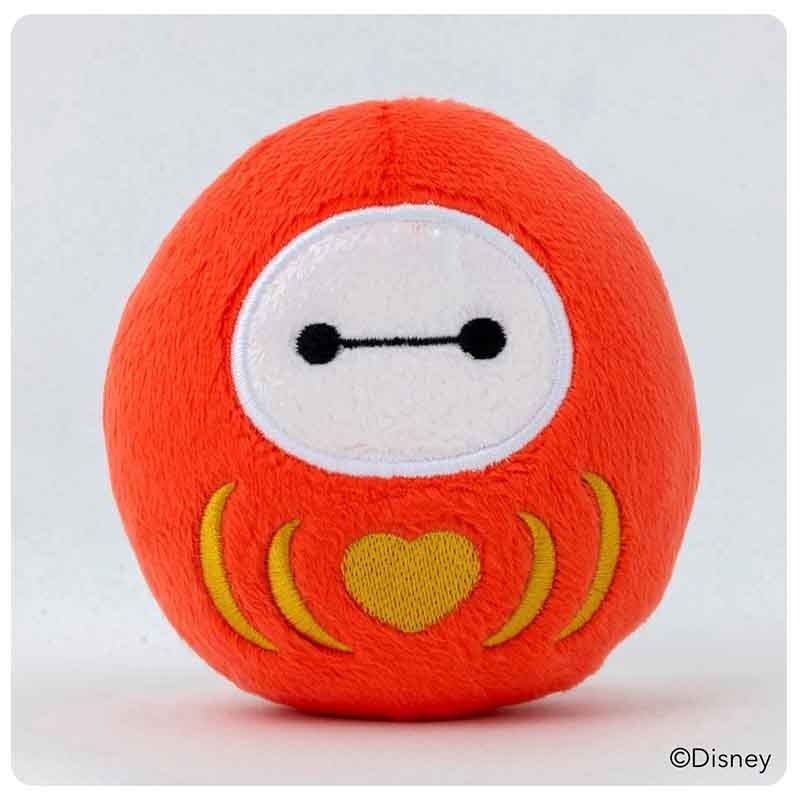 [現貨] [日本直送] BAYMAX 達摩毛公仔 約全長8cm {TF2605042}