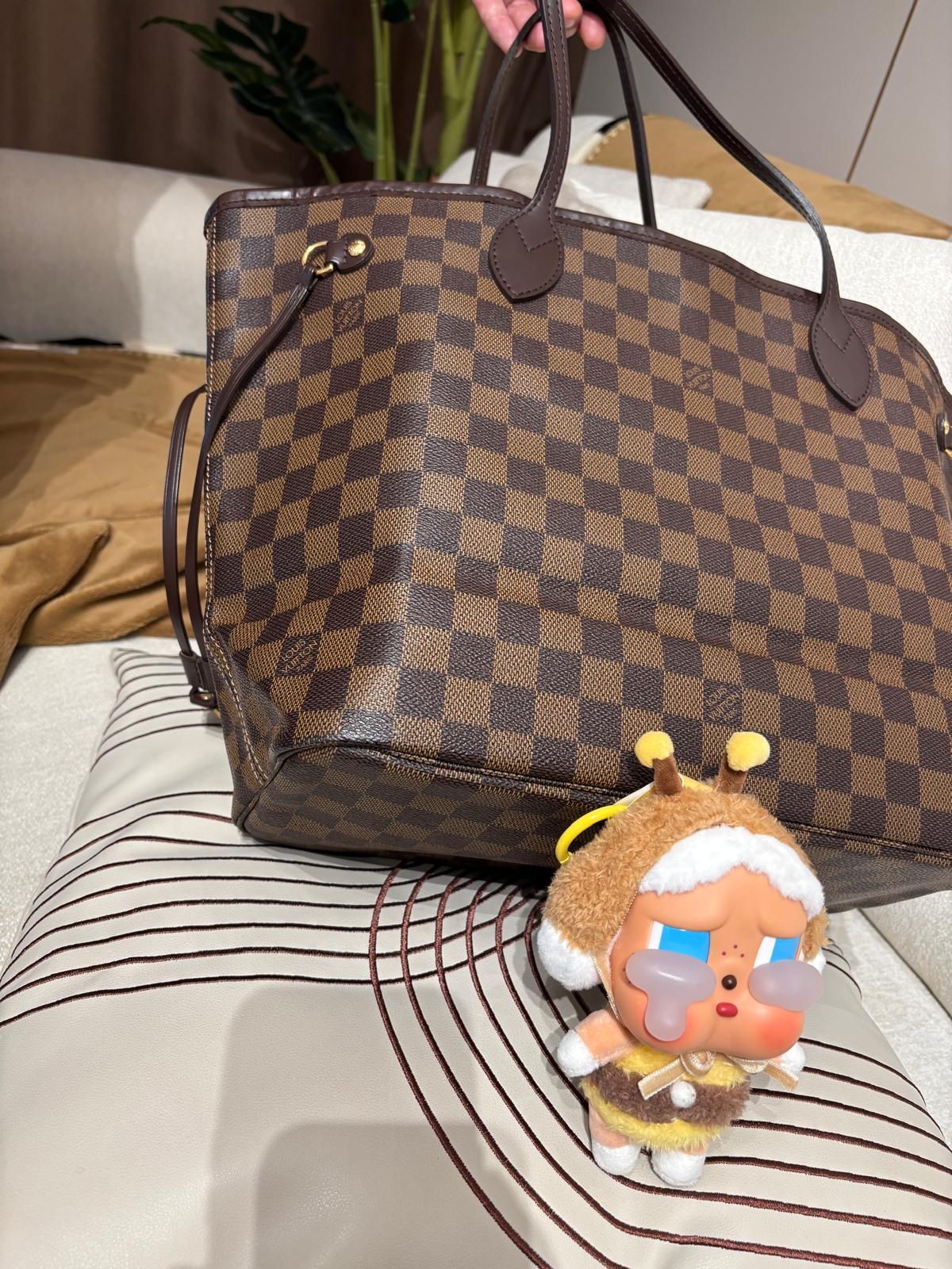 LV Neverfull MM 100%Authentic, 98%New ✅Dust bag