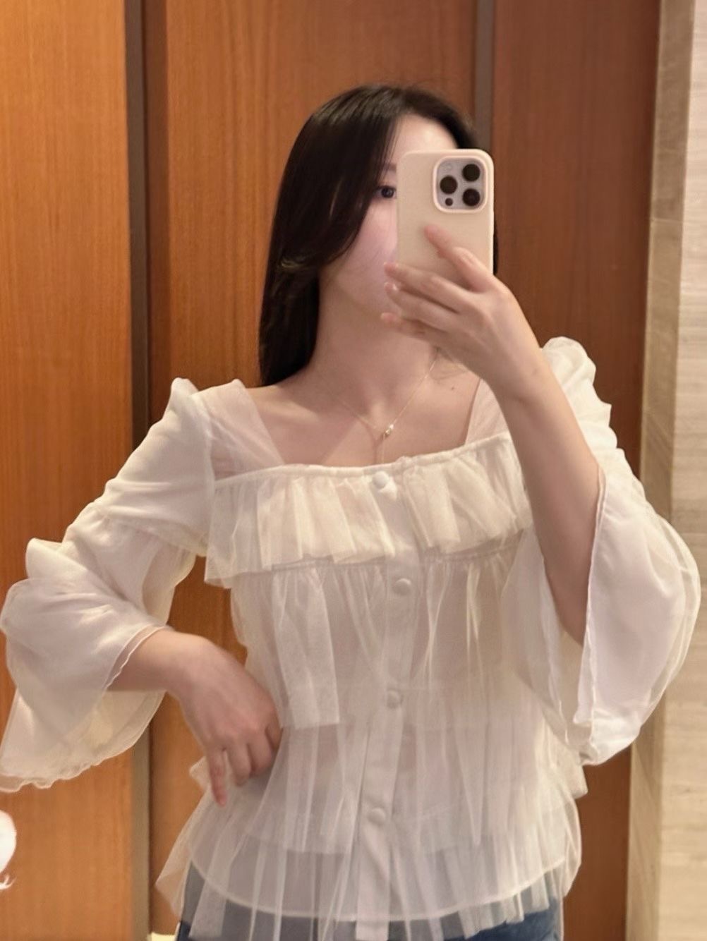 ✨仙氣Layering Blouse