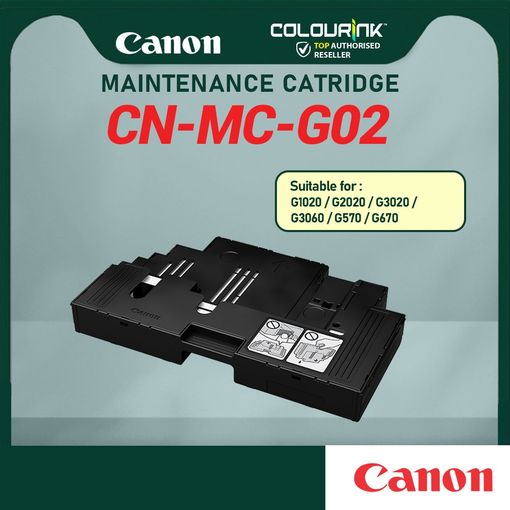 Canon Ink Bottle GI-71 Black Cyan Magenta Yellow MC-G02 Maintaince Cartridge for G1020 G2020 G3020 G3060