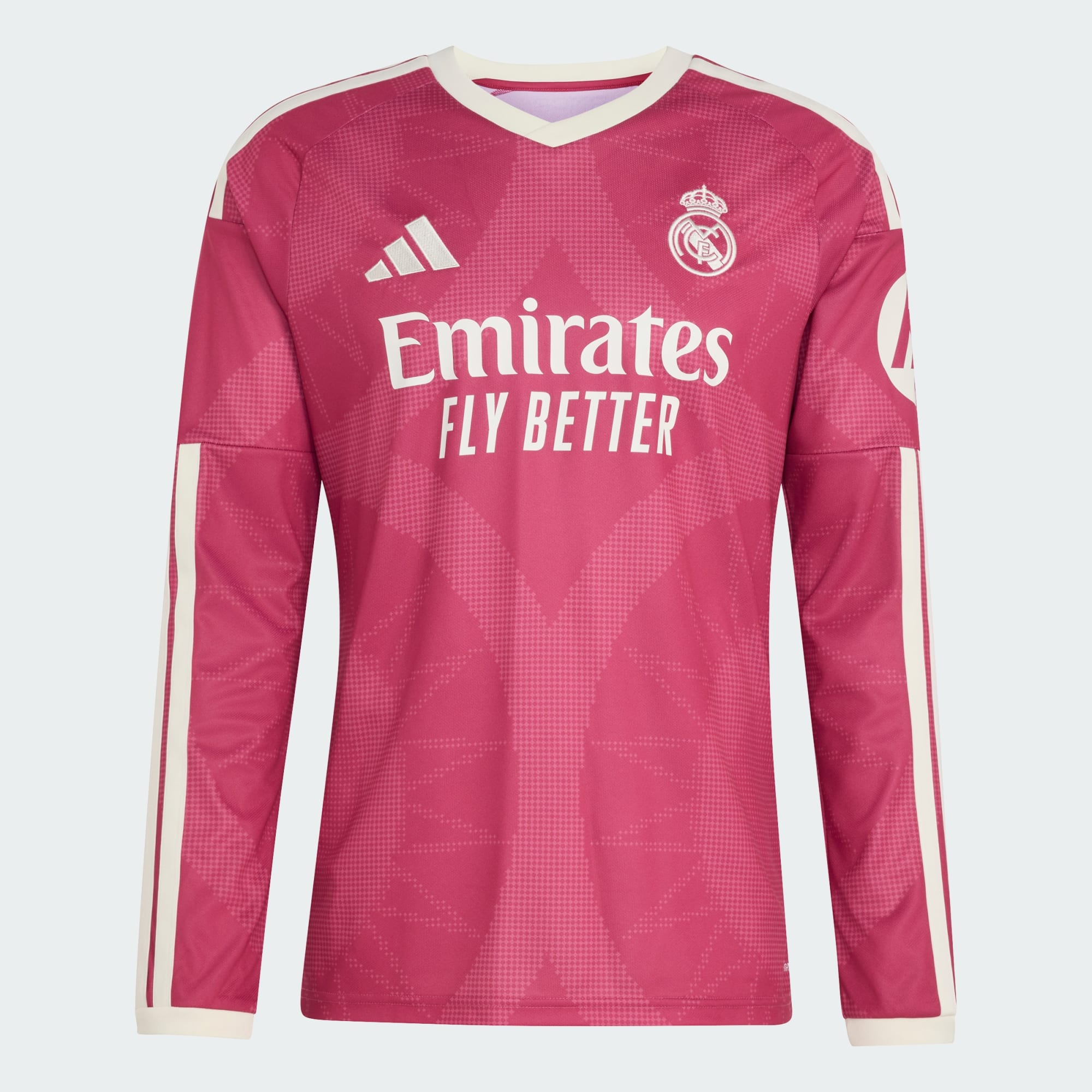 💎拉丁美洲風情重塑經典 Adidas Real Madrid 皇家馬德里 2026-27 三客長袖球迷版球衣 (可加印字章) KH1275