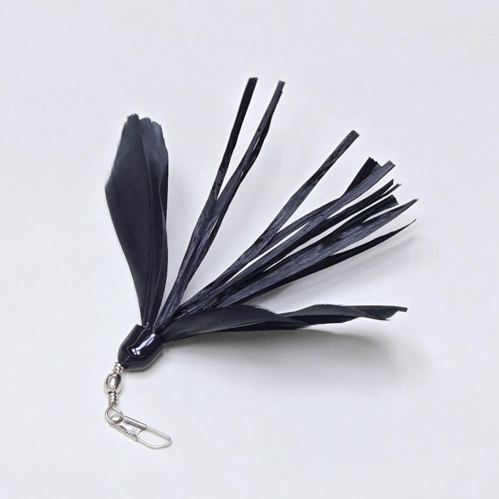 韓國 🇰🇷 handmade 黑色烏鴉 替換逗貓頭 