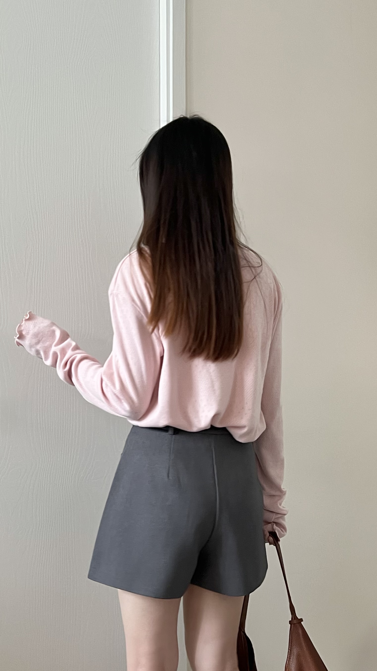 A cut俐落短褲 送皮帶 百搭不易皺