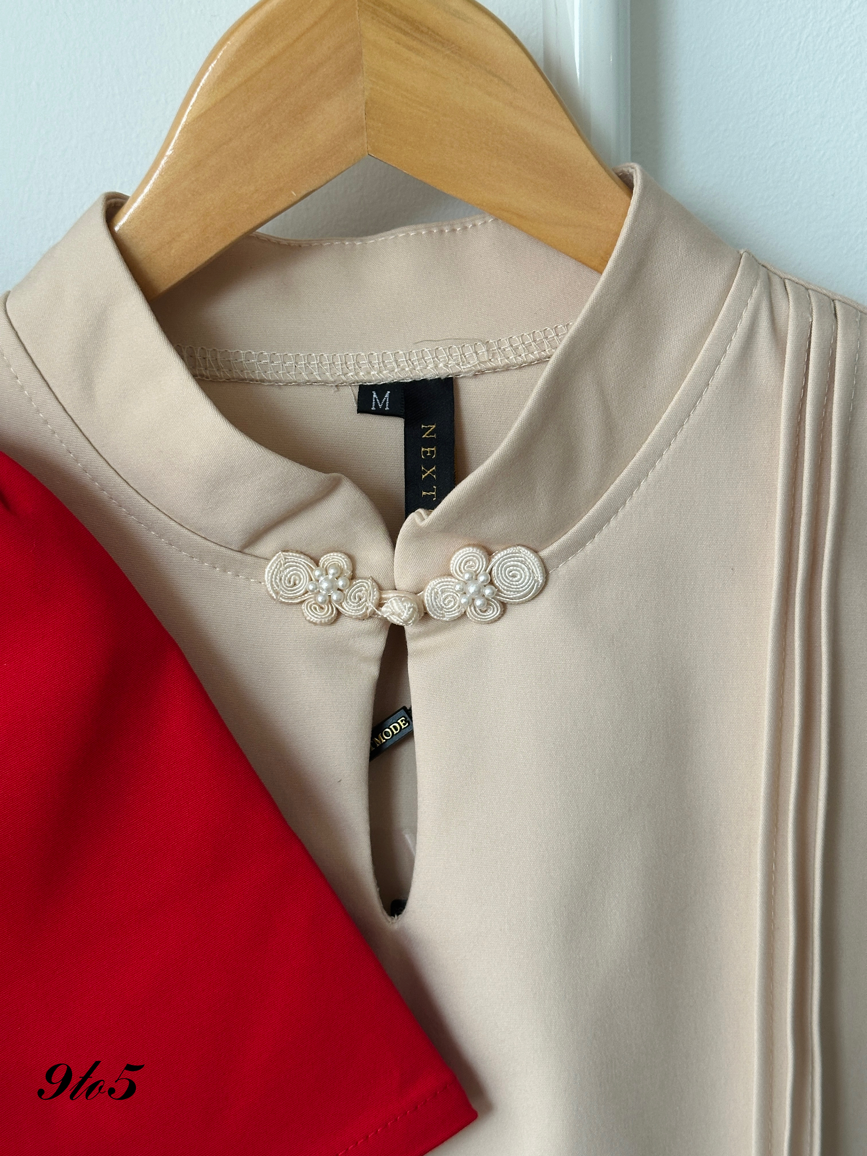 D2309 Stand Collar Cheongsam Matching Set - 3 Colors