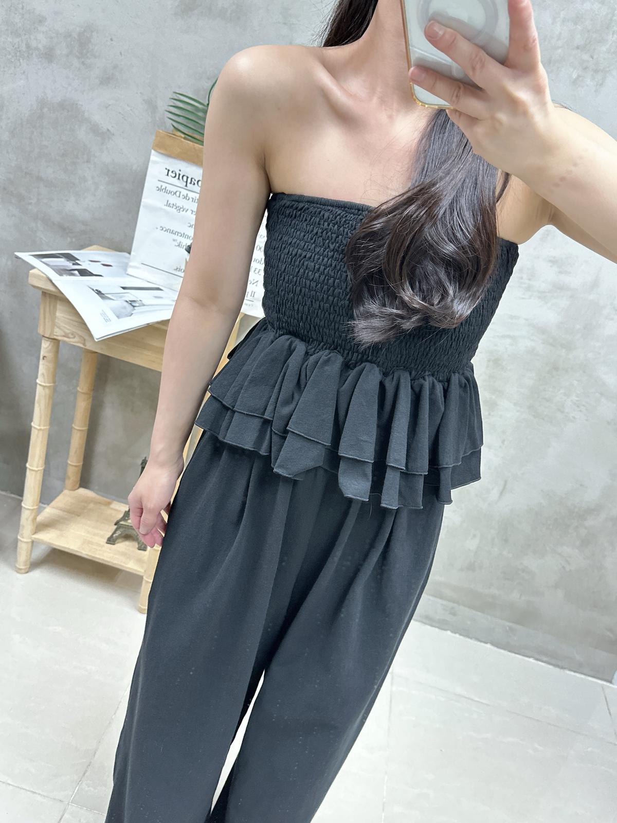L30 ruffle top+ 休閑褲