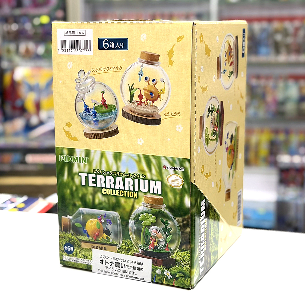 (行版) Re-Ment Pikmin Terrarium Collection 皮克敏 水晶球系列 食玩 (原盒6盒) (1套6款) (再版) 