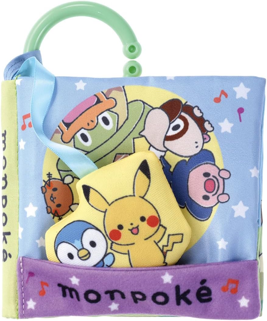 🆕【⭐訂購⭐】🌀Takara Tomy #Pokemon 嬰兒布書 [可手洗]🌀[PLED-0260] [260619]