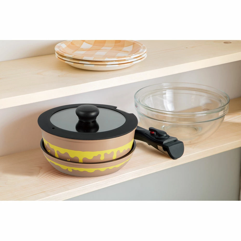 日本 Skater 可拆手柄式易潔煎鍋套裝 (電磁爐適用)