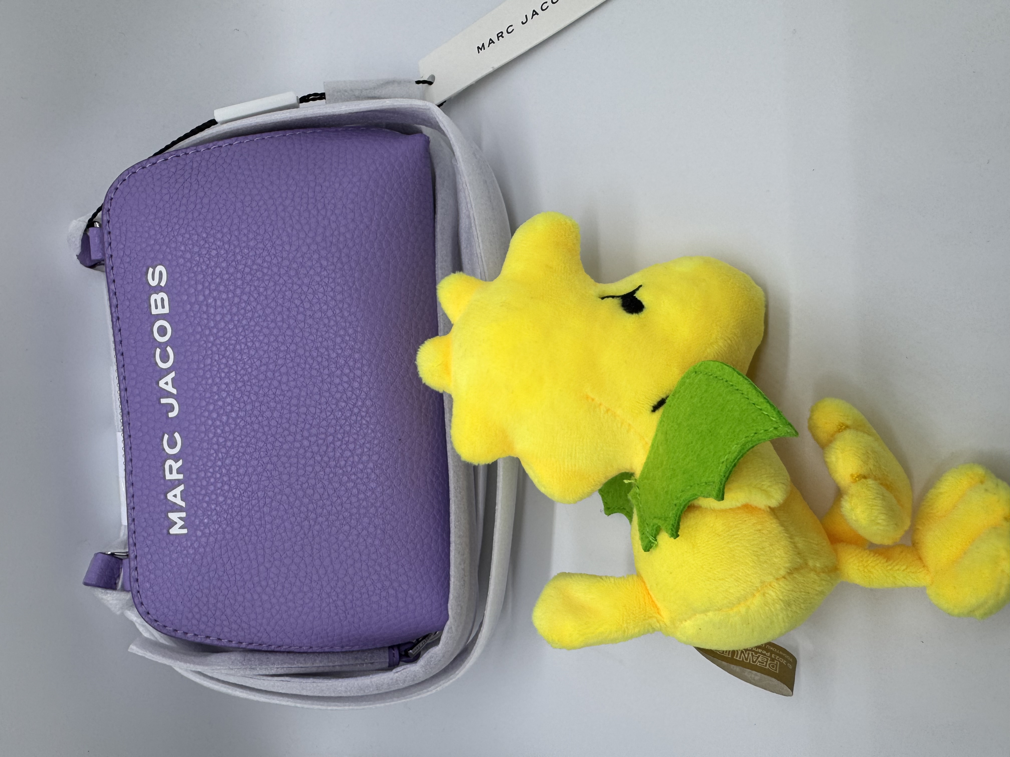 🇺🇸✈️🇨🇦細細個輕巧靚荔枝皮嘅Marc Jacobs Outlet手袋現貨💜🖤😎