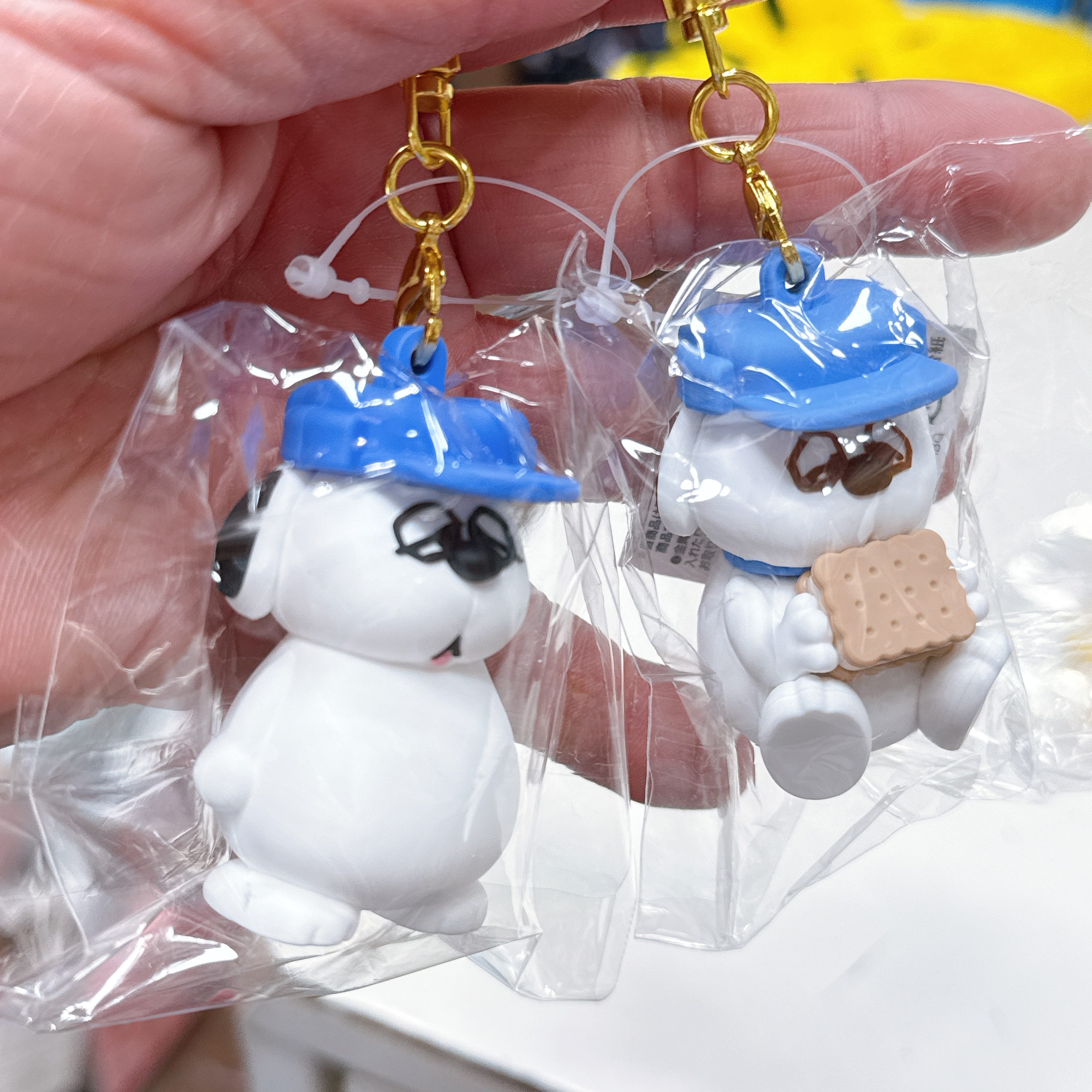 日本版Snoopy Olaf Woodstock 立體鎖匙扣