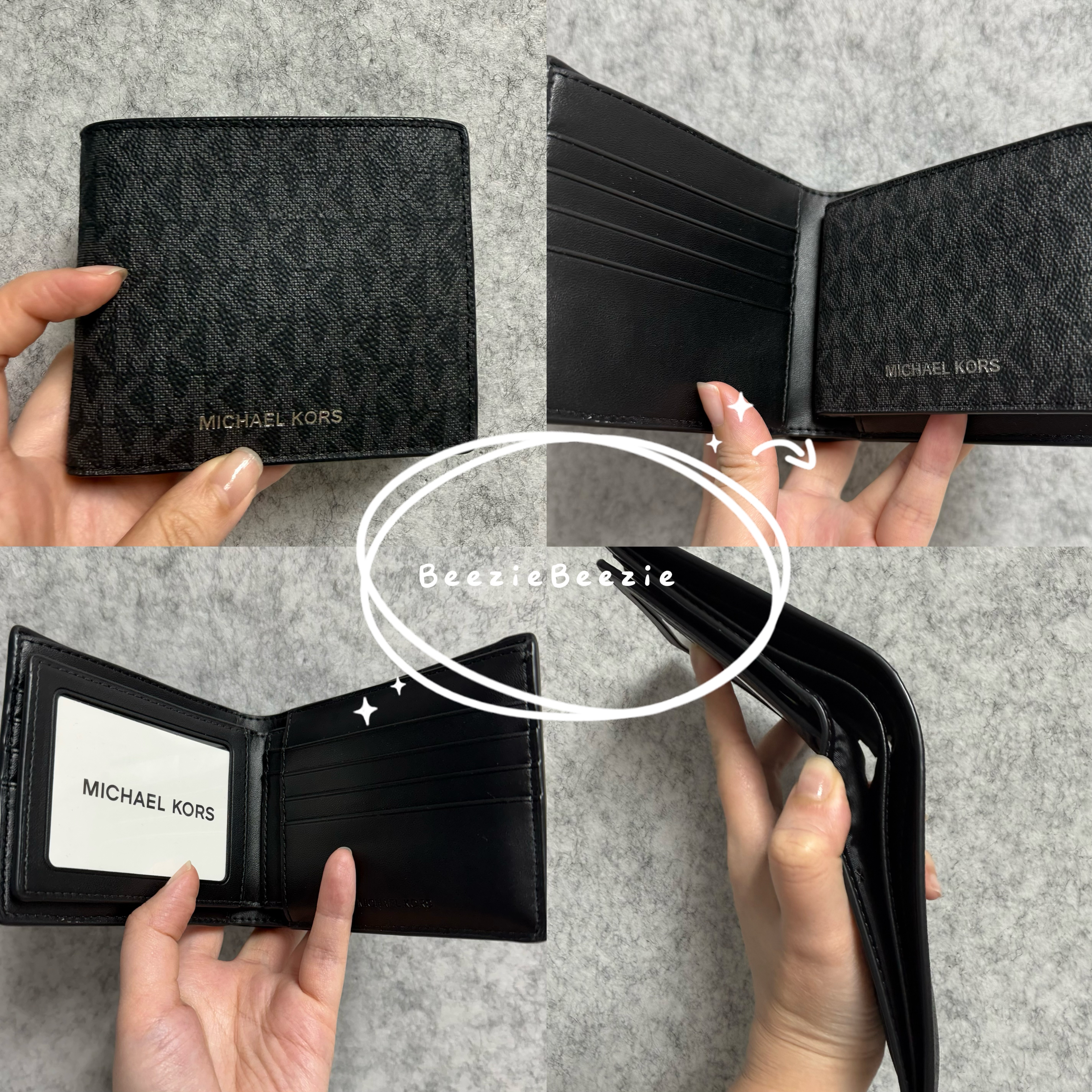 [香港現貨] Michael Kors 男士 3 in 1銀包