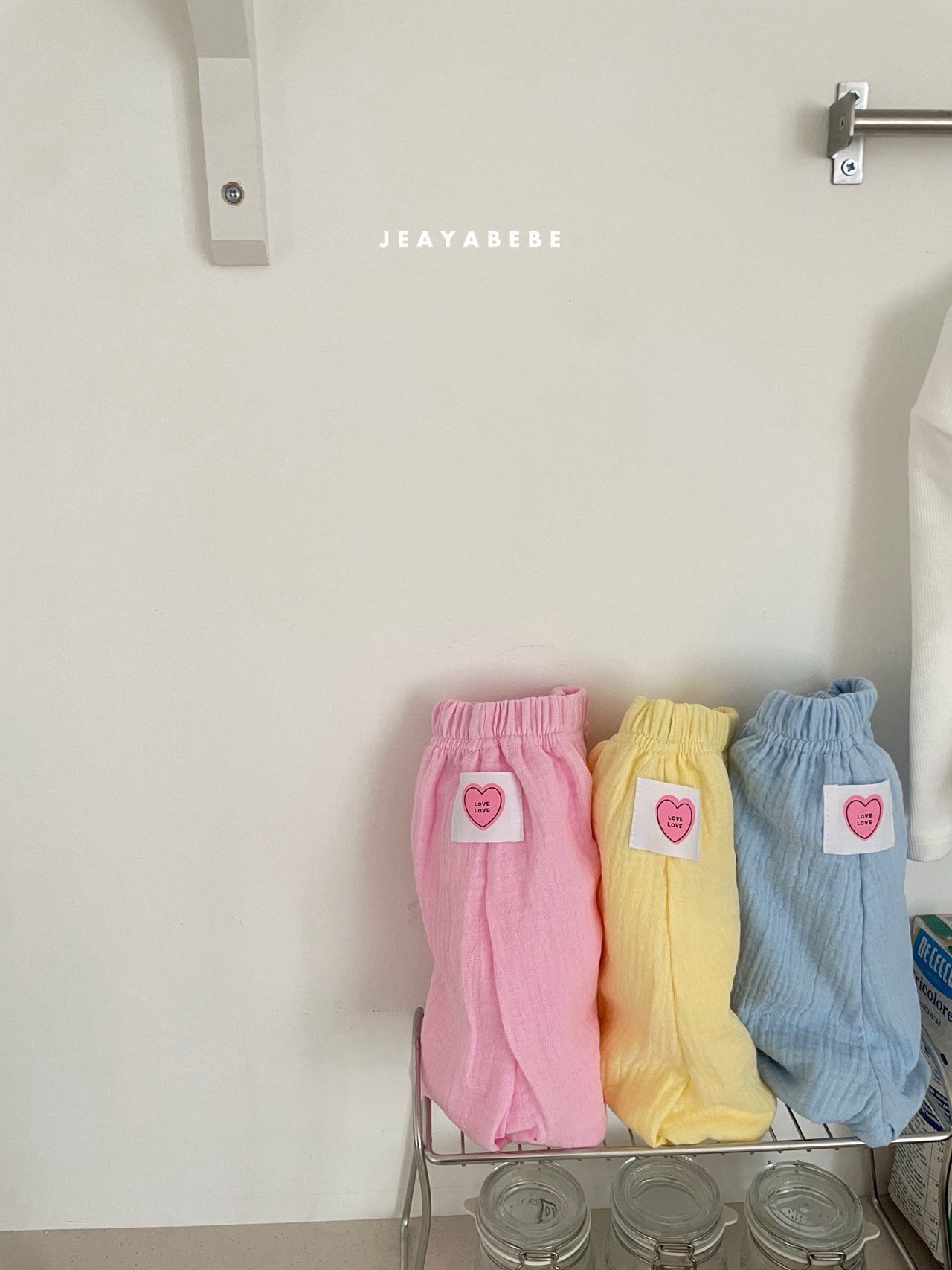 🇰🇷jeayabebe set (tee+pants)