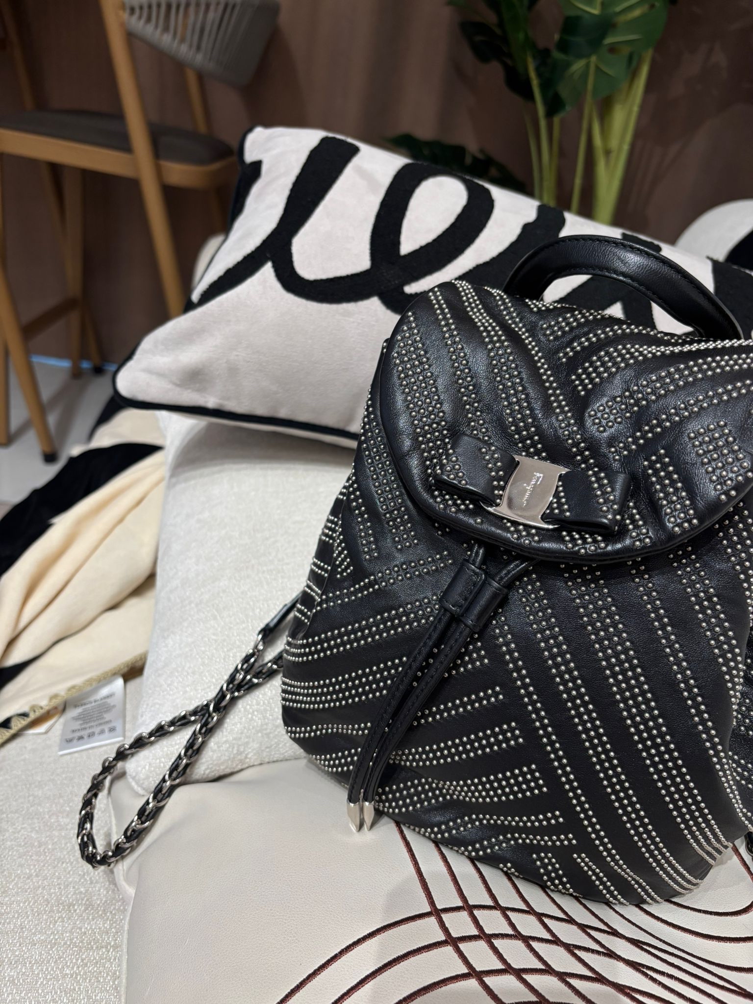 Salvatore Ferragamo Backpack 100%Authentic, 98%New