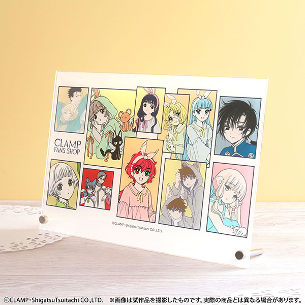 《Pre-Order》Clear Art Panel｜CLAMP FANS SHOP Grand Opening 記念商品 (26C43-P）