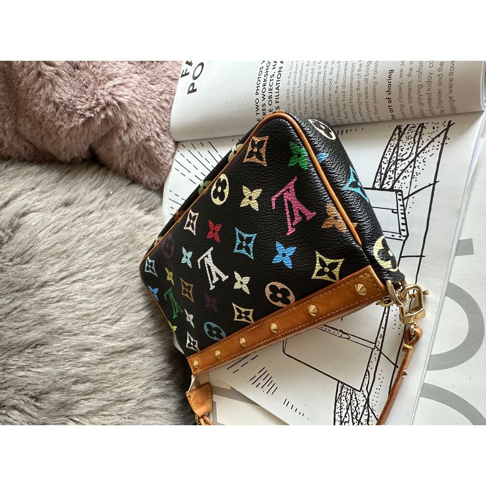 美品-louis-vuitton-lv-xtakashi-murakami-村上| Black Vintage 中古店