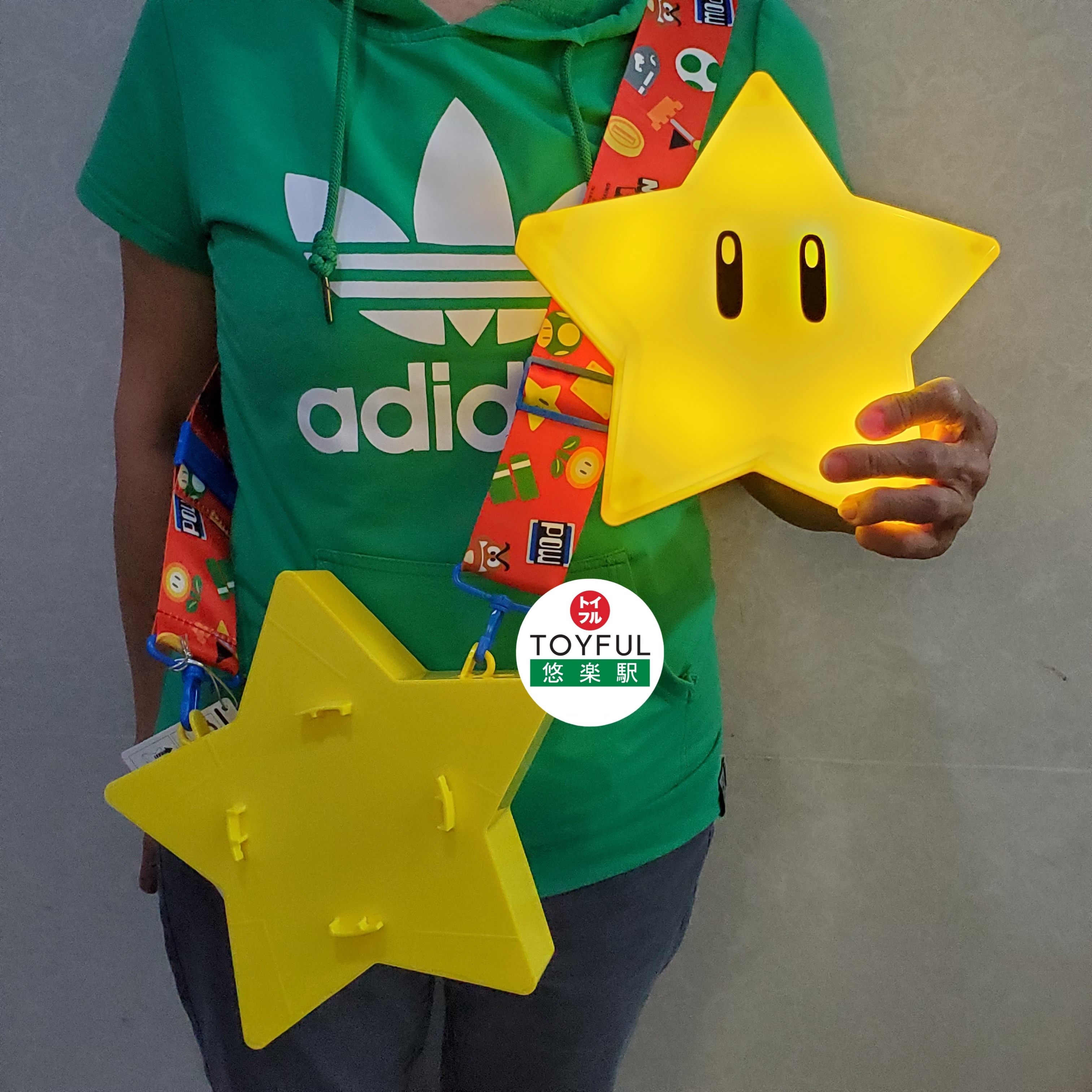 [現貨] [USJ] MARIO 星星發光爆谷桶 {TF2309037}