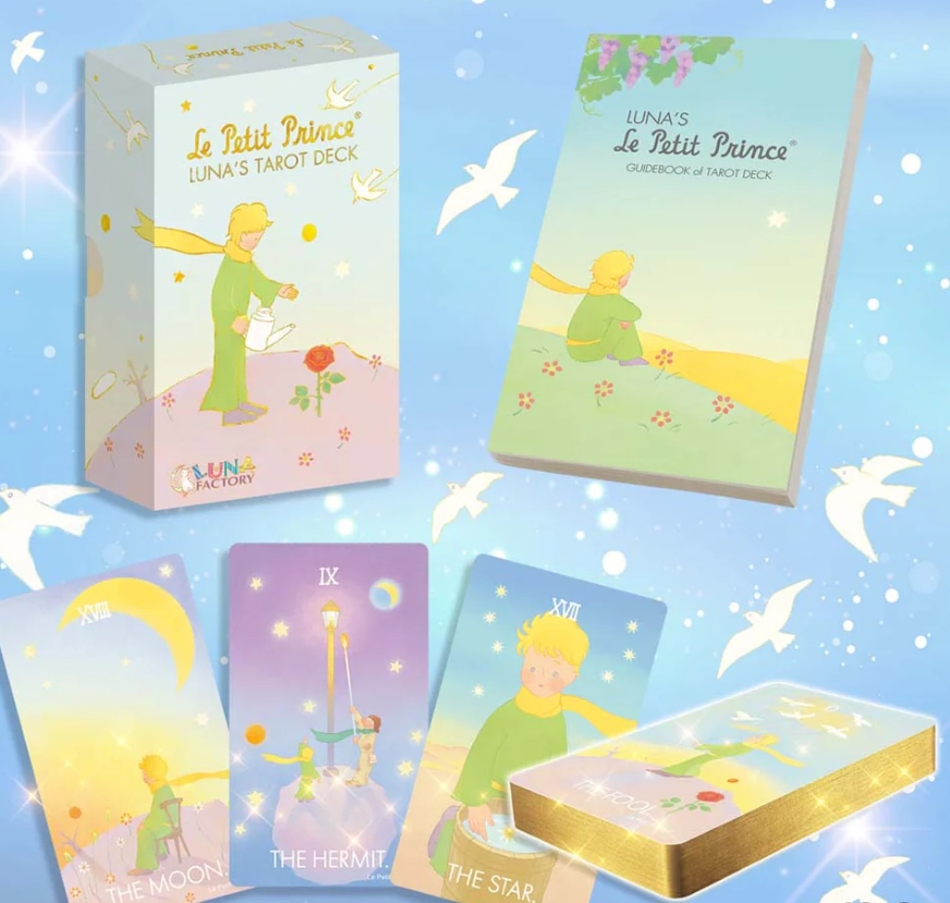 The Little Prince Tarot Cards, Japanese Instruction Manual, Tarot