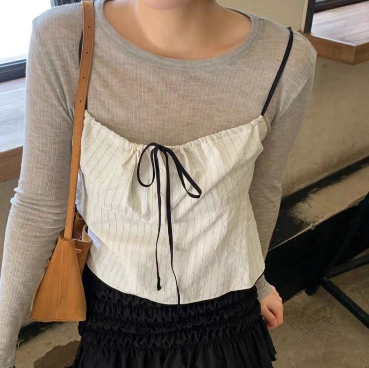 TP555韩系复古吊带