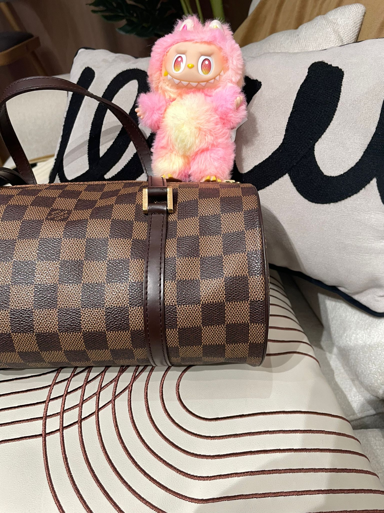 LV Papillon GM 100%Authentic, 90%New ✅Dust bag