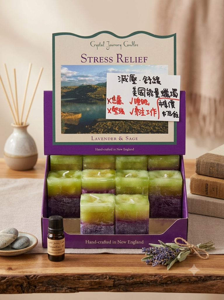 Crystal Journey Candles Votive靈氣魔法蠟燭