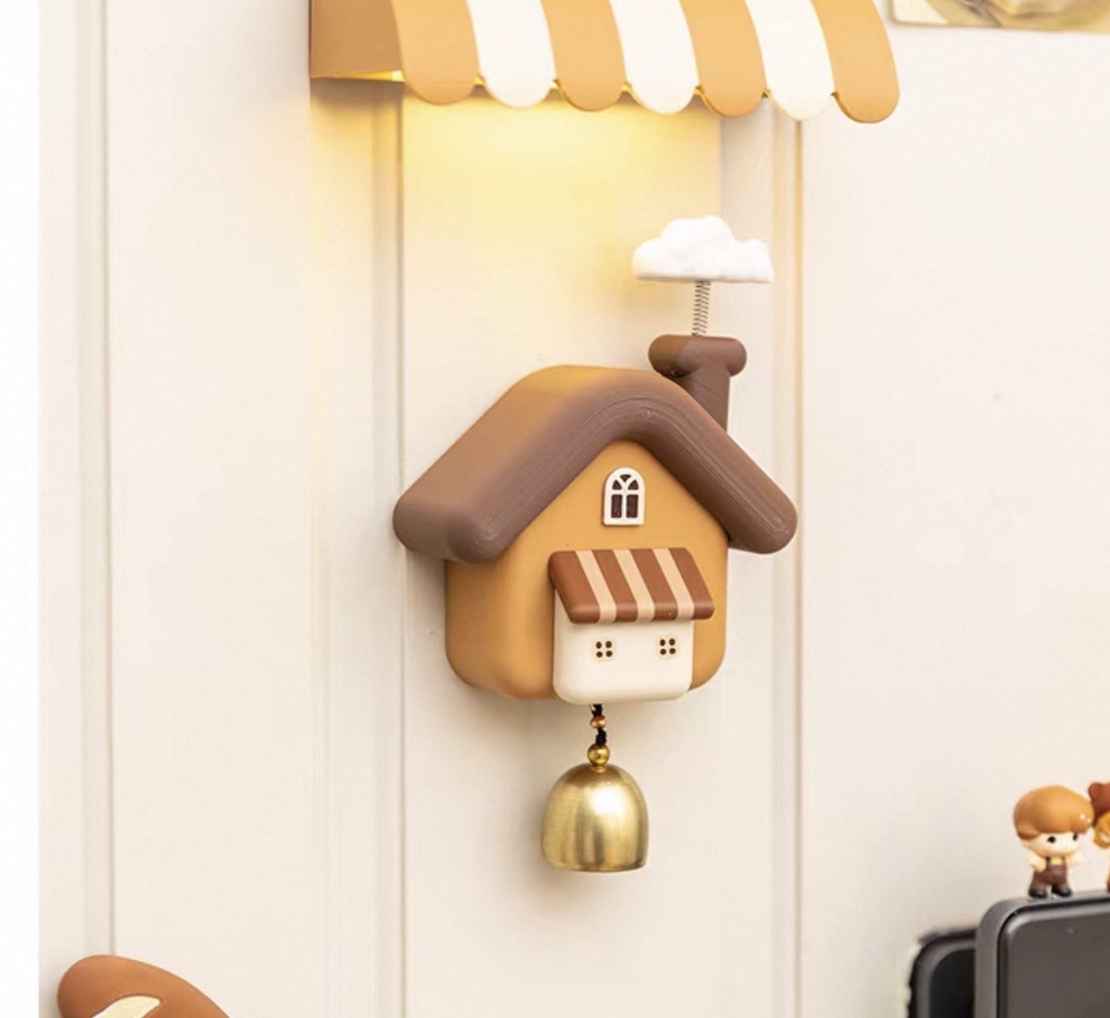 北歐風小鳥/小房子童話門鈴