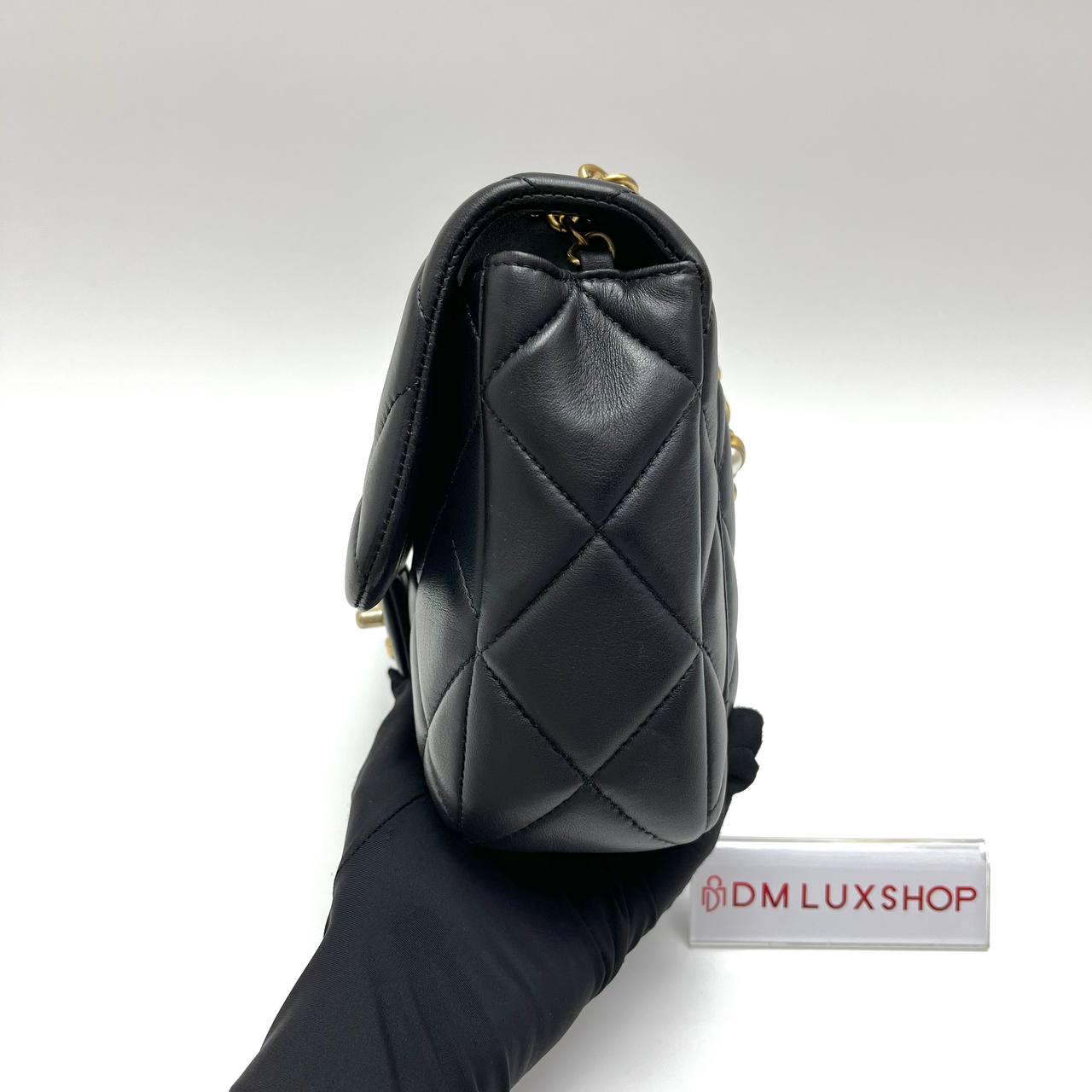 Chanel Coco Crush Square Flap Bag GHW (Microchip)