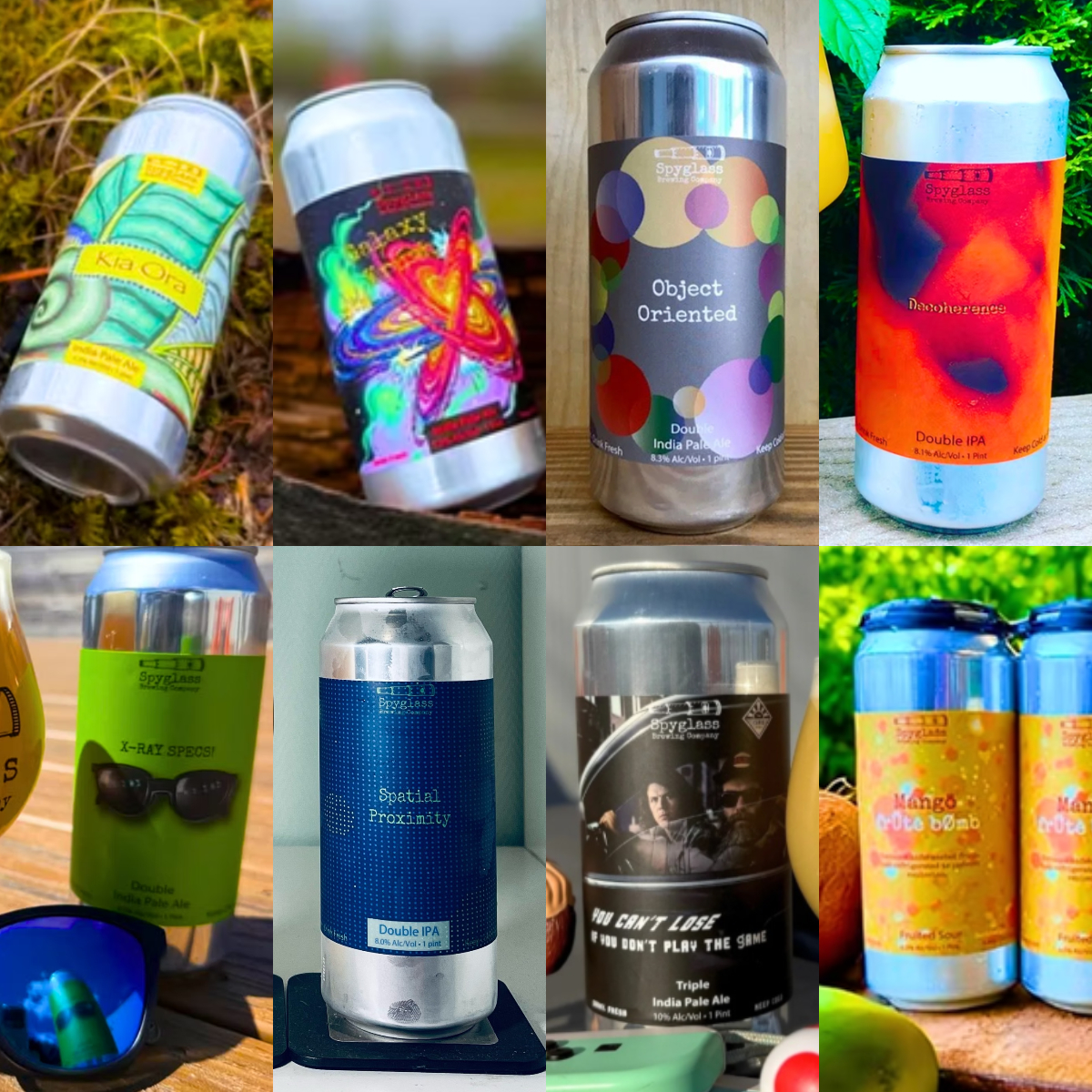 Spyglass Brewing IPA / DIPA / TIPA / SOUR