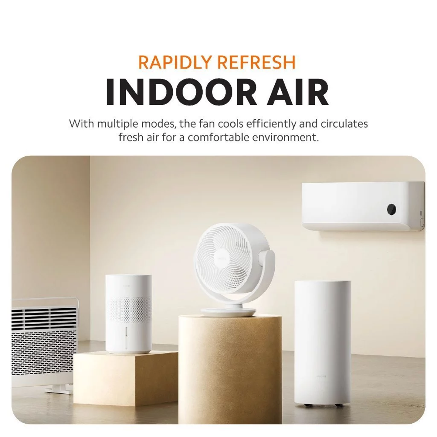 Xiaomi Smart Desktop Air Circulation Fan (BHR9872EU)