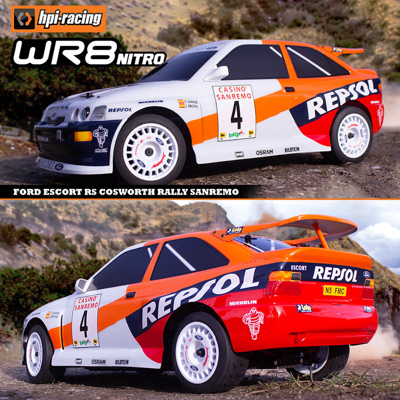 全新 HPI WR8 Flux 1/8 福特 無刷拉力車 | 160558 | 4輪驅動 | LED燈光系統 | 支持3S電池