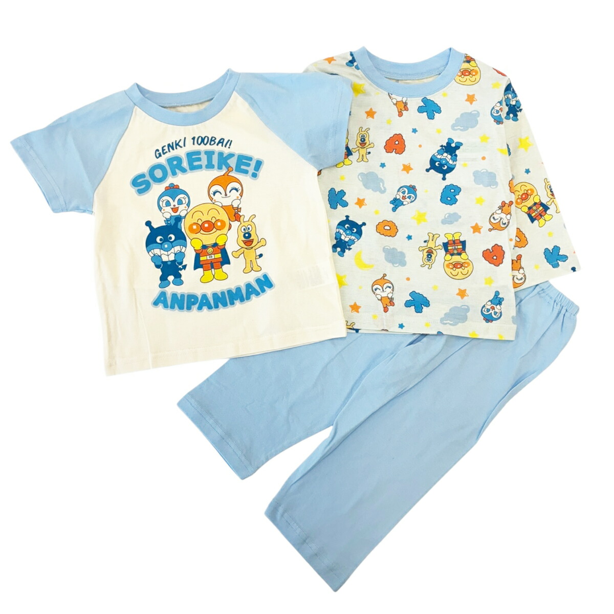 🆕【⭐訂購⭐】 🇯🇵日本直送🌀#麵包超人 家居服套裝 (1套3件)［3款選］🌀[PLCA-0099] [260412]